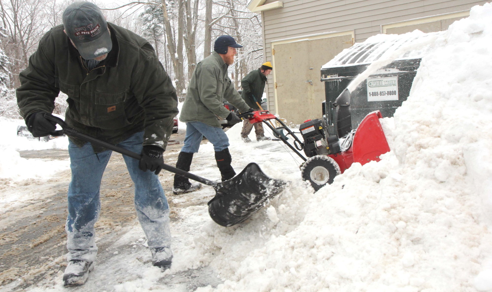 New snow, arctic chill may cause more problems for central Mainers
