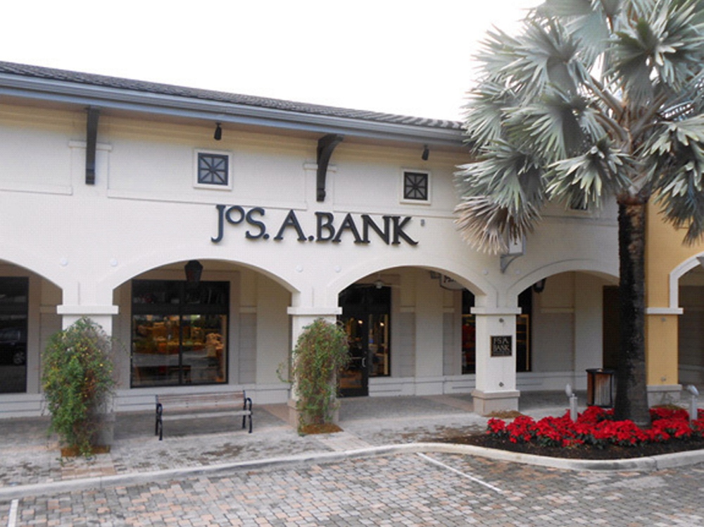 Jos. A. Bank, based in Hampstead, Md., sells men’s tailored and casual clothing and shoes and is known for ads that say consumers can buy one suit or sport coat and get three for free. Men’s Wearhouse, which is based in Fremont, Calif., has been going after younger shoppers with suits with slimmer silhouettes.
