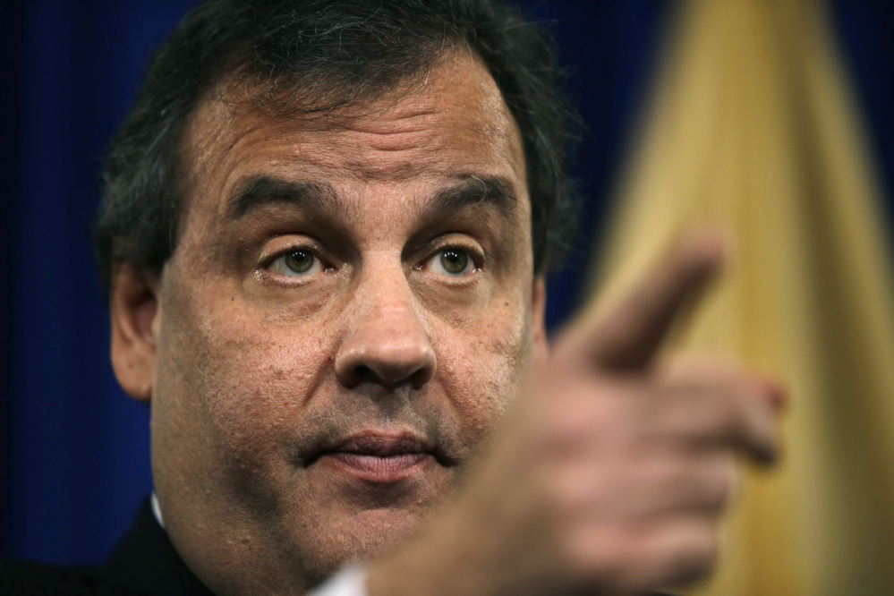 New Jersey Gov. Chris Christie at Thursday’s news conference: “What did I do wrong to have these folks think it was OK to lie to me?”