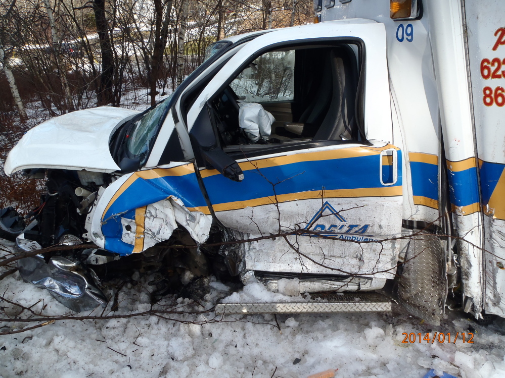 Injuries: Five people were taken to hospitals following a crash Sunday morning on Route 17 in Windsor involving a Delta Ambulance vehicle and an SUV.