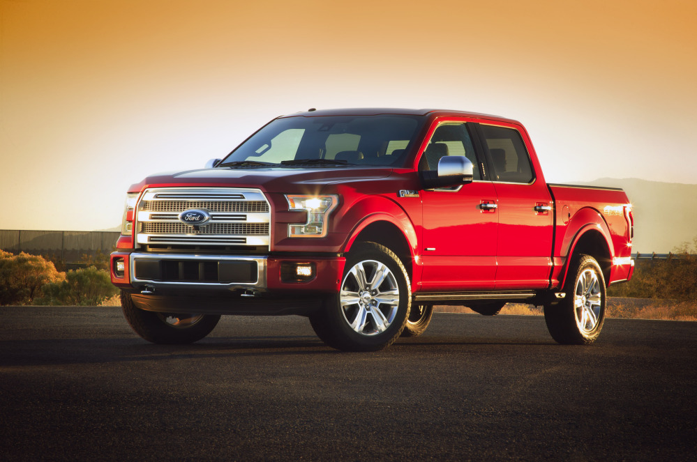 Ford unveils a new F-150 built almost entirely out of aluminum on Monday. The lighter material, which shaves as much as 700 pounds off the truck, will save fuel and make the truck more nimble without sacrificing power, Ford says.