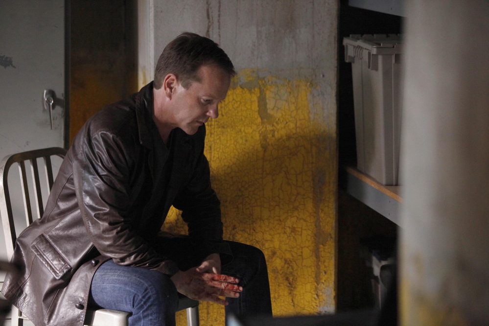 Jack Bauer, portrayed by actor Kiefer Sutherland, is shown in a scene from the two-hour series finale of “24” in 2010 on Fox. The series will return with 12 episodes.