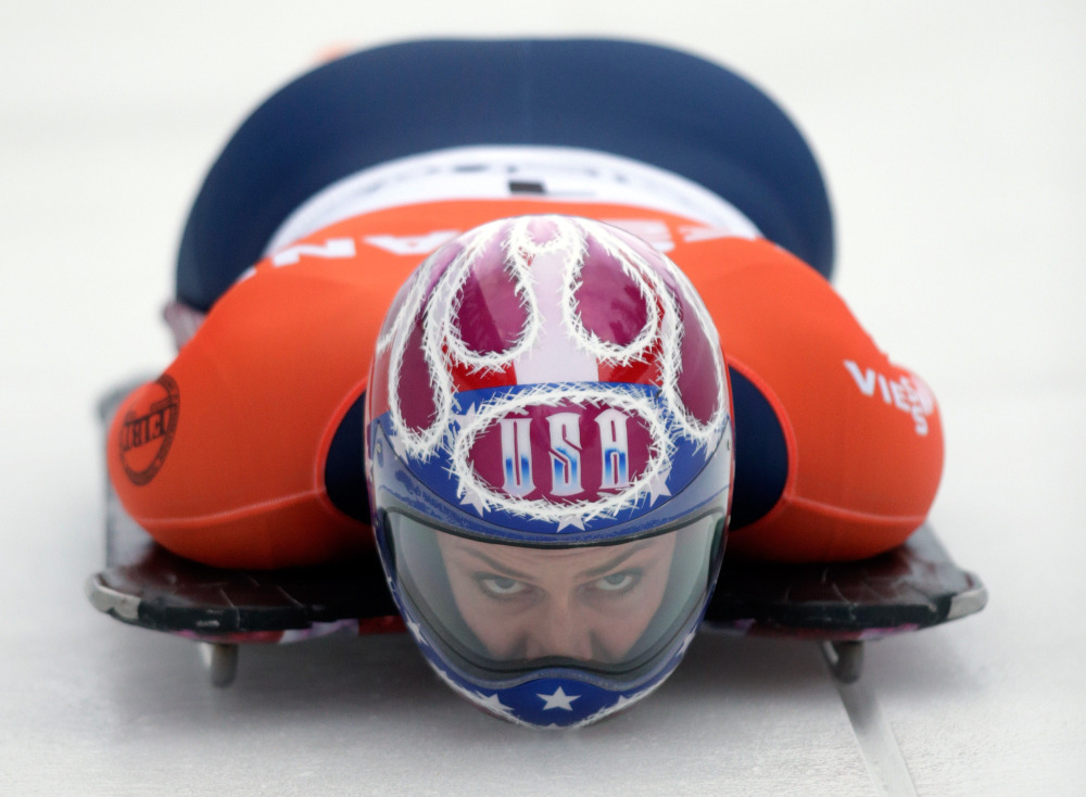 Noelle Pikus-Pace of the U.S. was selected Saturday to the U.S. women’s skeleton team for the Sochi games next month.
