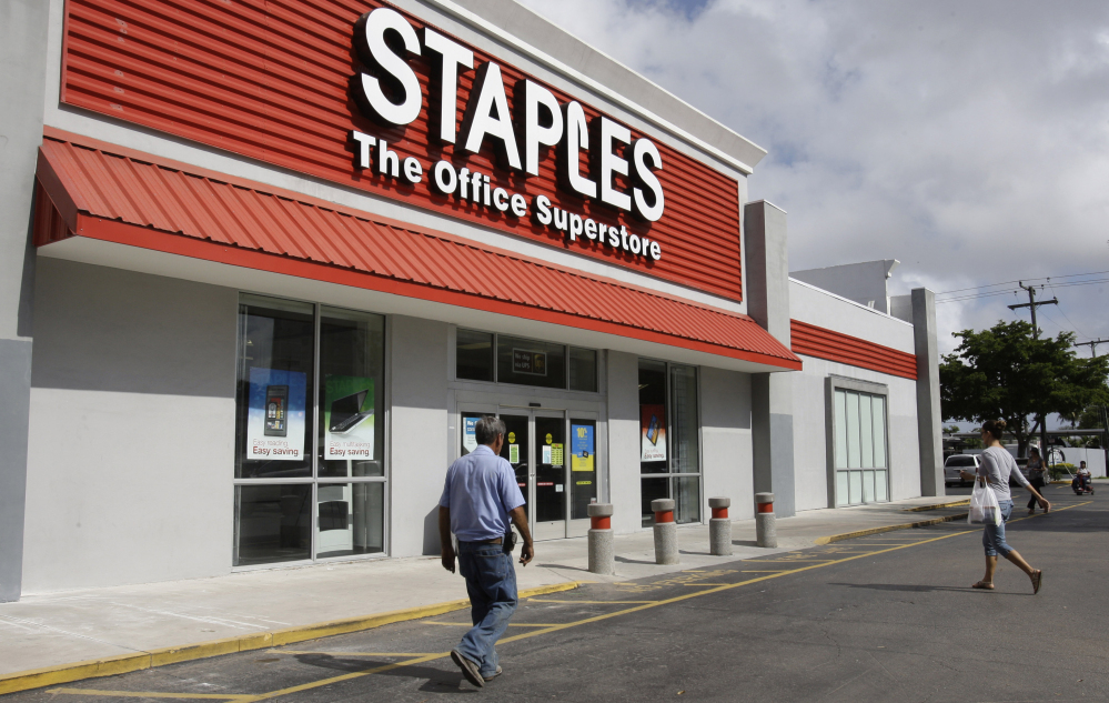 The opening of Postal Service retail centers in dozens of Staples stores around the country is being met with threats of protests and boycotts by the agency’s unions. The new outlets are staffed by Staples employees, not postal workers, and labor officials say that move replaces good-paying union jobs with low-wage, nonunion workers.