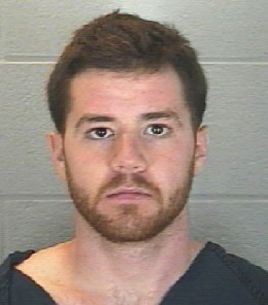 Booking photo provided by the Tippecanoe County Jail shows Cody Cousins, who faces preliminary charges of murder for the shooting death of Andrew Boldt, a 21-year-old Purdue University student from West Bend, Wis., inside the school’s Electrical Engineering Building, on Tuesday.