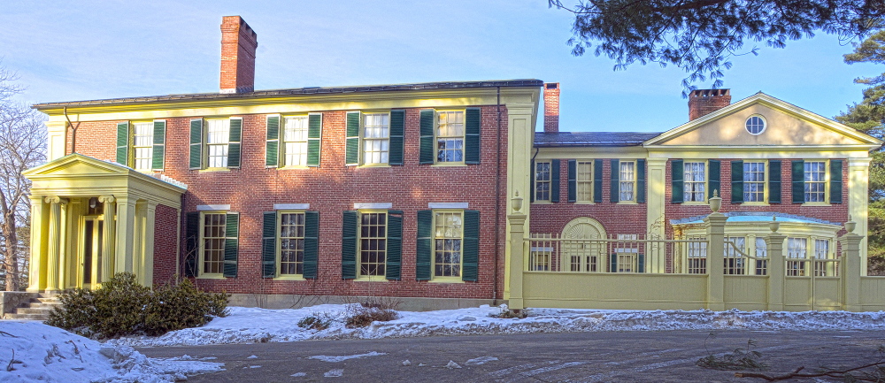 the Daniel Cony Weston House on Stone Street that’s home to the Elsie & William Viles Foundation in Augusta on Thursday January 23, 2014.
