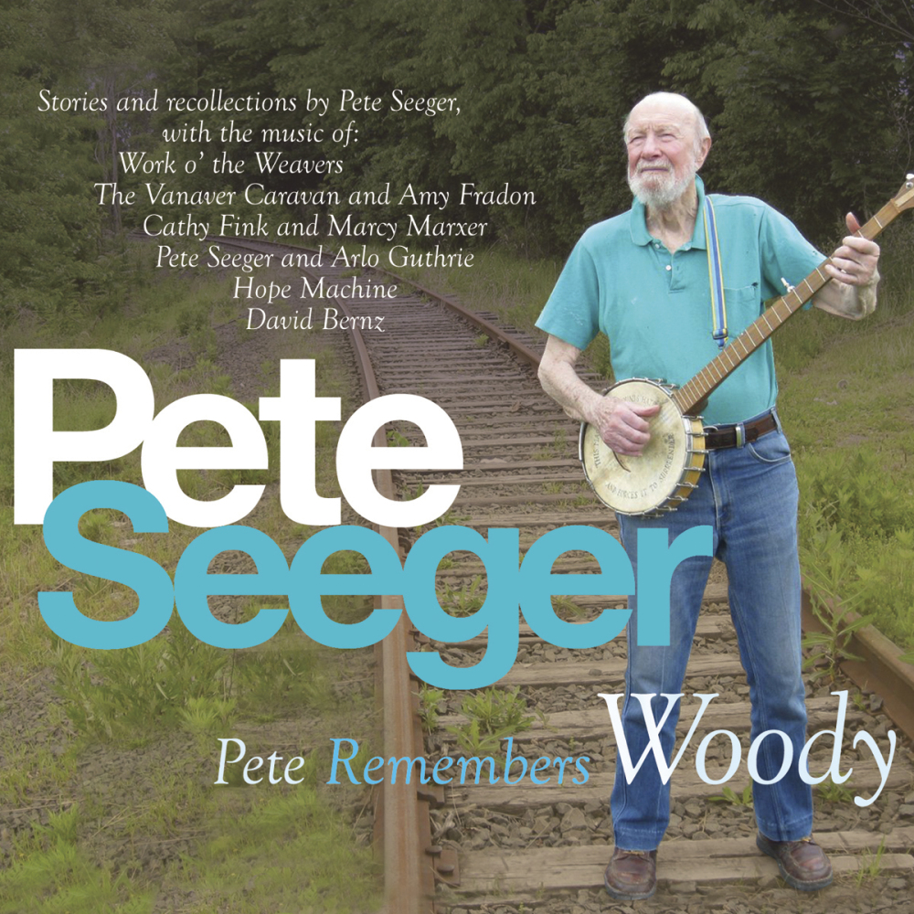 This CD cover image released by Appleseed Recordings shows “Pete Remembers Woody,” one of Seeger’s two releases on the label.