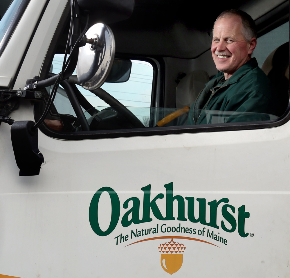 Tim Ahern is a driver for Oakhurst.