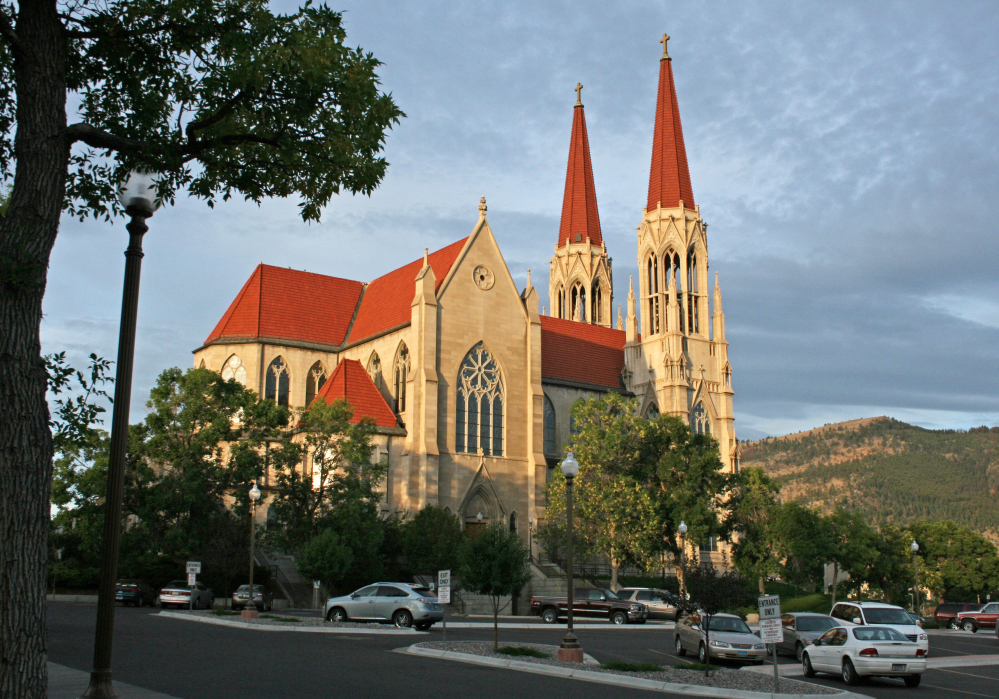 The Roman Catholic Diocese of Helena, Mont., includes the Cathedral of St. Helena. The diocese filed for bankruptcy protection Friday but doesn’t expect to liquidate any of its assets.
