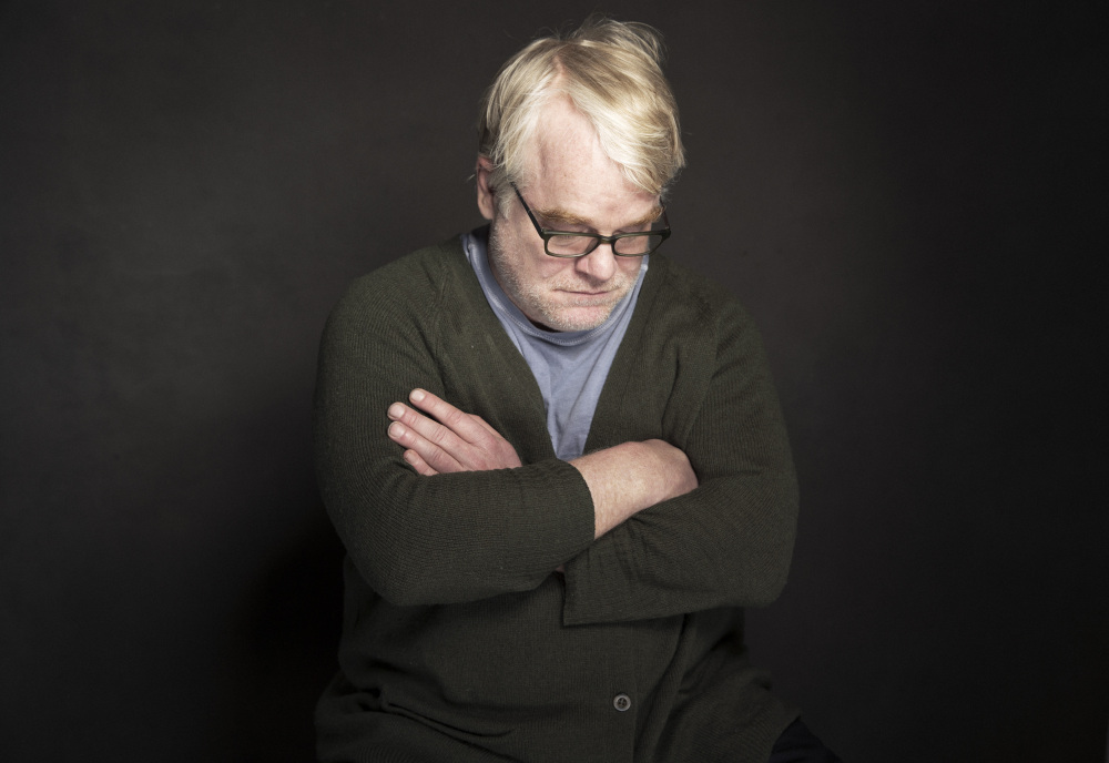 Phillip Seymour Hoffman poses for a portrait during the Sundance Film Festival in Park City, Utah, last month. Hoffman was found dead in his New York apartment Sunday.