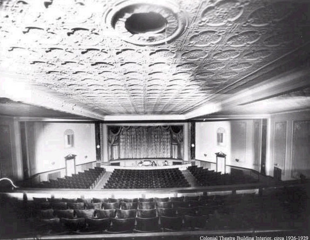 Staff file photo This is a contributed circa 1926-29 shot of Colonial Theater on Water Street in downtown Augusta.