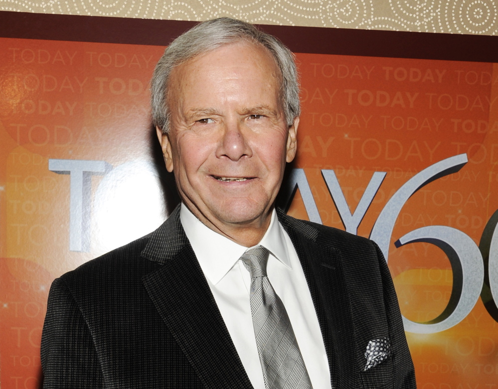 This Jan. 12, 2012 file photo shows NBC News special correspondent and former “Today” show host Tom Brokaw, attending the “Today” show 60th anniversary celebration at the Edison Ballroom, in New York.