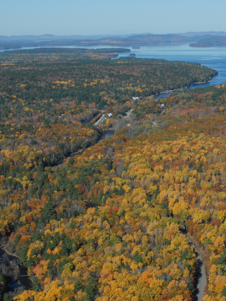 Money from the sale of carbon offsets will help Downeast Lakes Land Trust to buy this 22,000-acre tract east of Grand Lake Stream when they are able to raise the remaining funds.