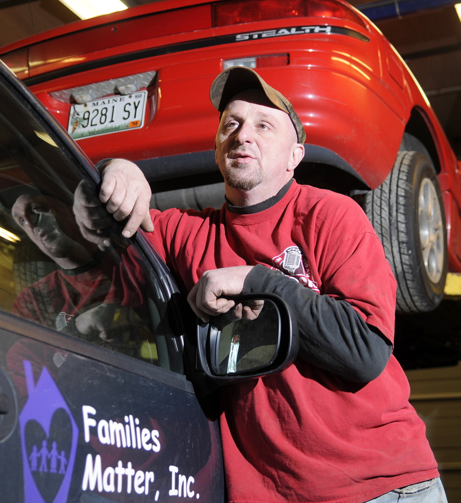 ON THE MOVE: Mechanic Dexter Fawcett is moving his automotive service business, P.L.R. Automotive, after Hallowell officials determined it was located inappropriately in a residential zone of the city.