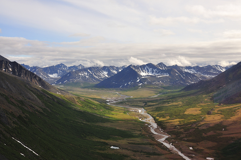 Graphite Creek, a mineral claim being explored by Graphite One Resources, runs along the Kigluaik Mountains north of Nome, Alaska.