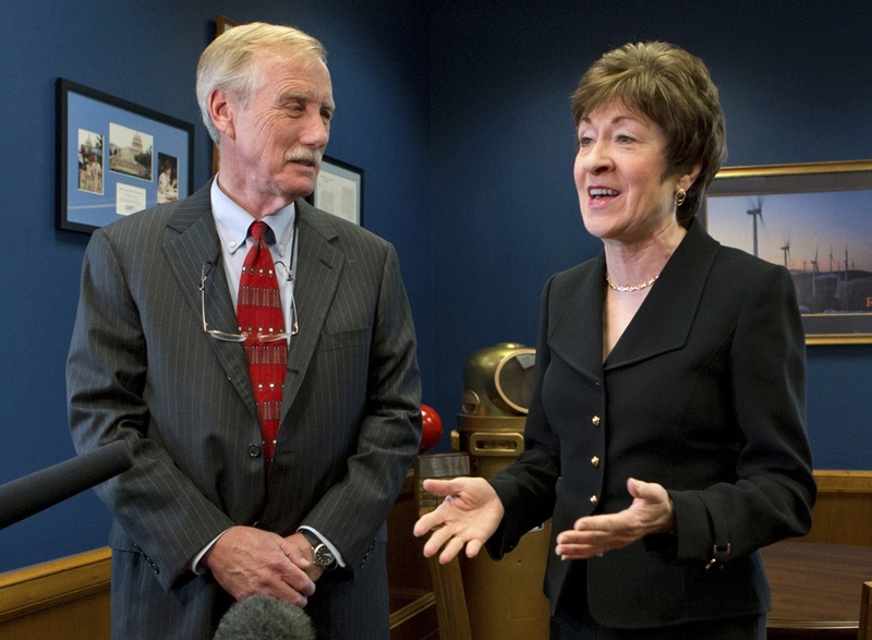 Sen. Angus King, I-Maine, and Sen. Susan Collins, R-Maine, hold two of the 15 seats on the Senate Intelligence Committee, which prepared the report on CIA interrogation techniques used against suspected terrorists – albeit before either was a member.