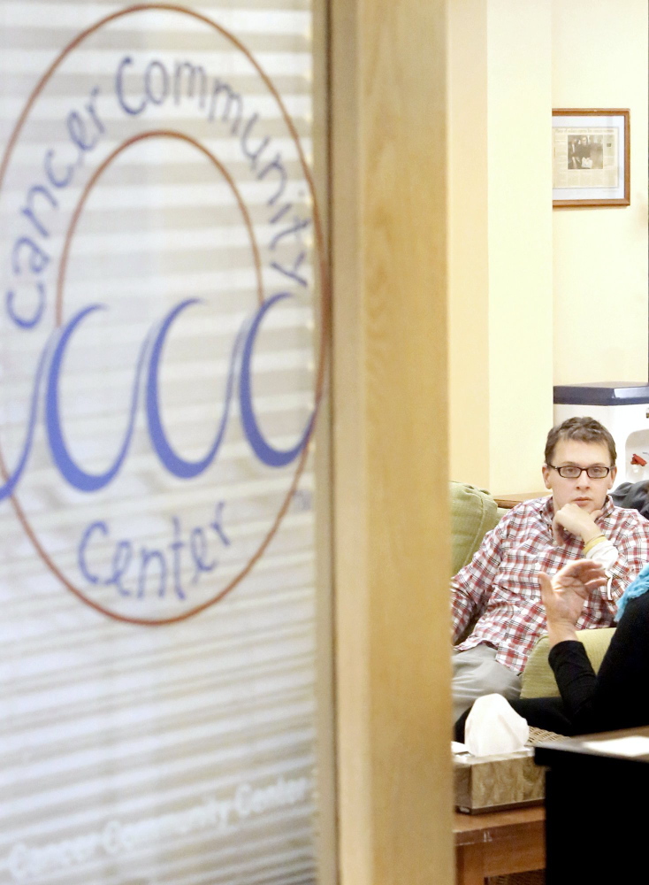 At the Cancer Community Center, young-adult cancer survivors talk about treatments, their overall health and whatever else they want to discuss.