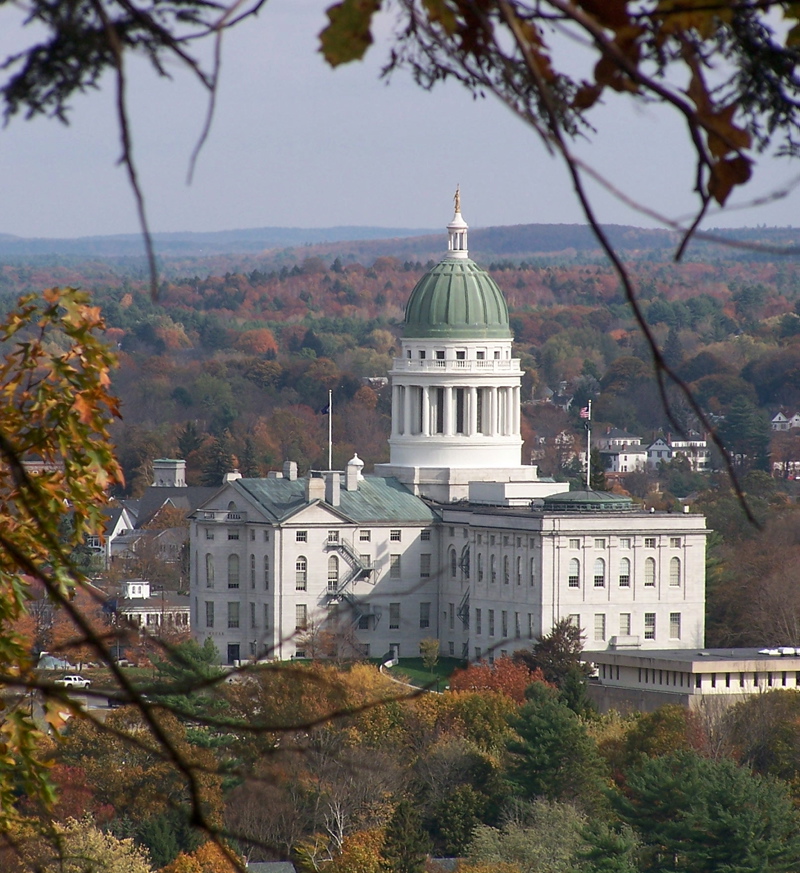 HILLSIDE VIEW: The land behind the state House is an undeveloped gem in the heart of the city, Kennebec Land Trust officials say.