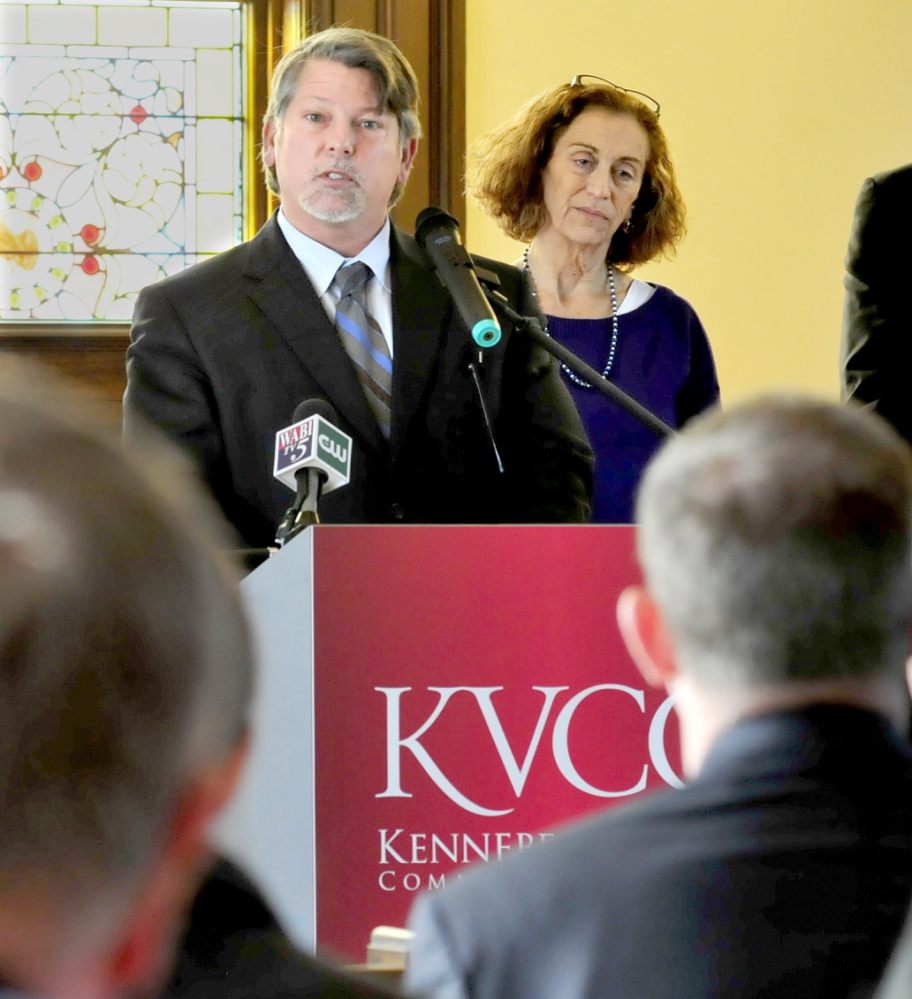 Kennebec Valley Community College President Richard Hopper.