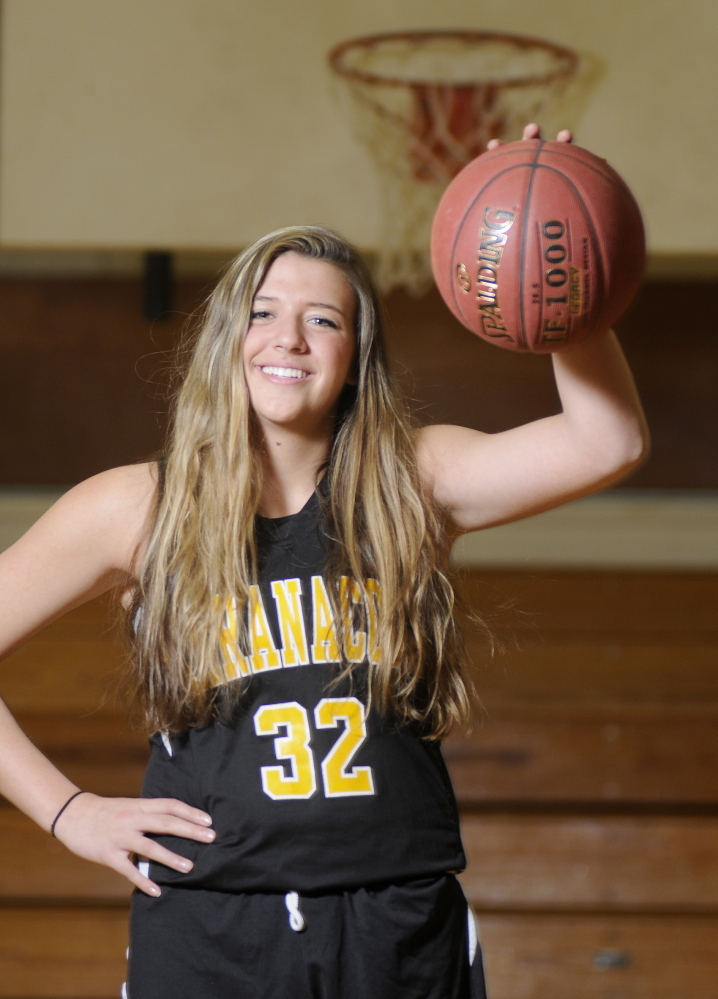 Player of the Year: Maranacook Community High School’s Christine Miller is the Girls Basketball Player of the Year.