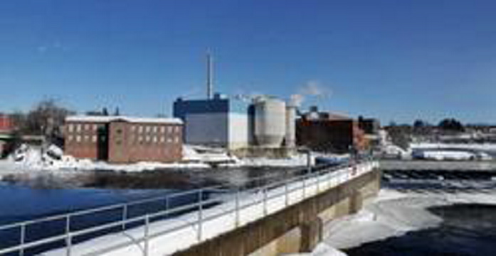 Staff photo by Michael G. Seamans PAPER PLANT: The Madison Paper mill is among those being criticized by Partnership for Policy Integrity for biomass emissions, but the paper mill never built the biomass operation cited by the group.