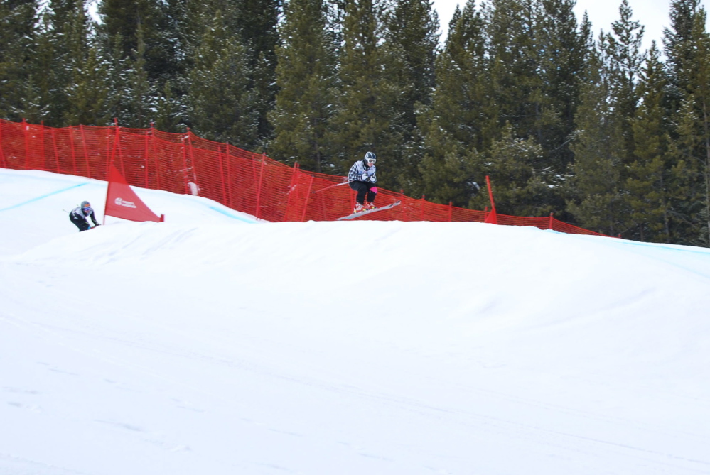 Winthrop native Colby Laflamme, 19, won a national skiercross championship last weekend at Copper Mountain in Frisco, Colo.