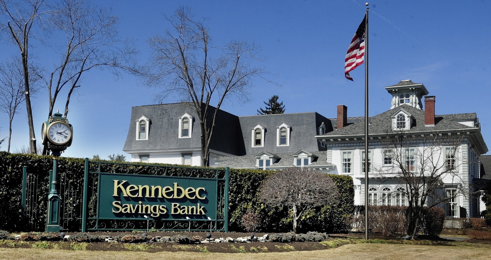 Kennebec Savings Bank headquarters in Augusta.