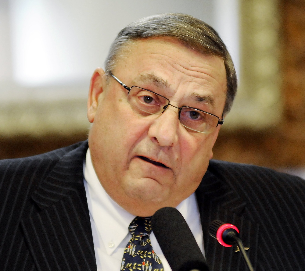 Gov. Paul LePage