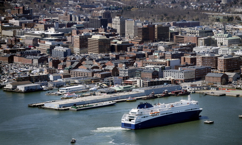 Portland residents got their first close-up look Thursday at the Nova Star ferry. Representatives of the Convention and Visitors Bureau of Greater Portland have been invited to tour the Nova Star, but no public tours have been scheduled to date. The ship will be christened in Boston on May 12.
