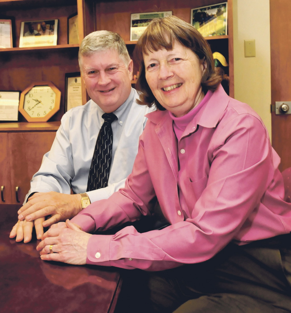 COMMUNITY SUPPORT: John and Jackie Dalton have received the Mid-Maine Chamber of Commerce’s Distinguished Community Service award.