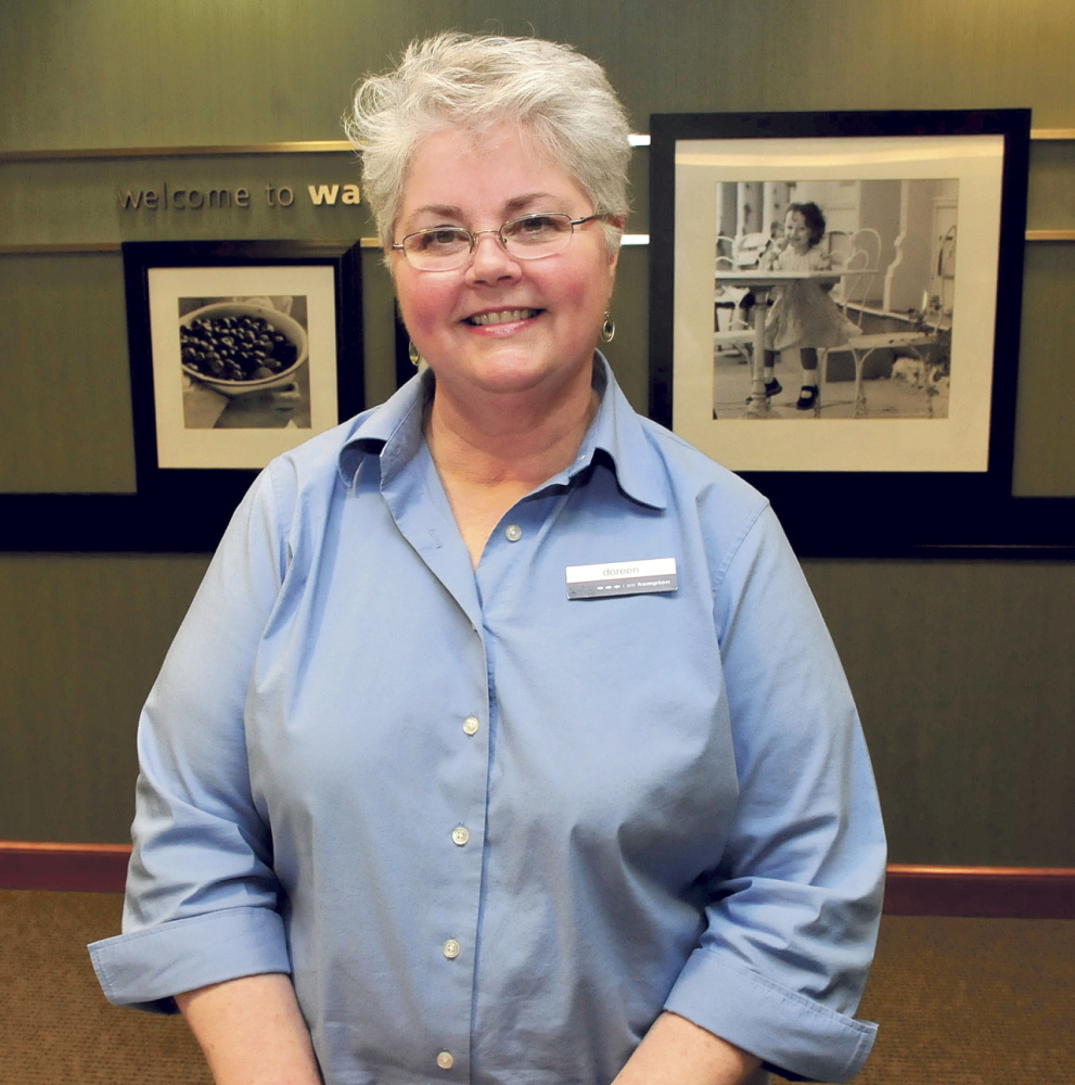 Honored: Doreen Brown has received the Customer Service Stardom award by the Mid-Maine Chamber of Commerce.