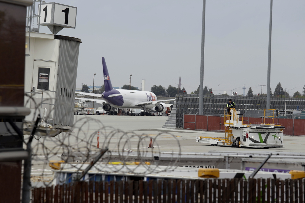 This area is used by Hawaiian Airlines at Mineta International Airport in San Jose, Calif. The stowaway incident raises questions about the monitoring of security video.