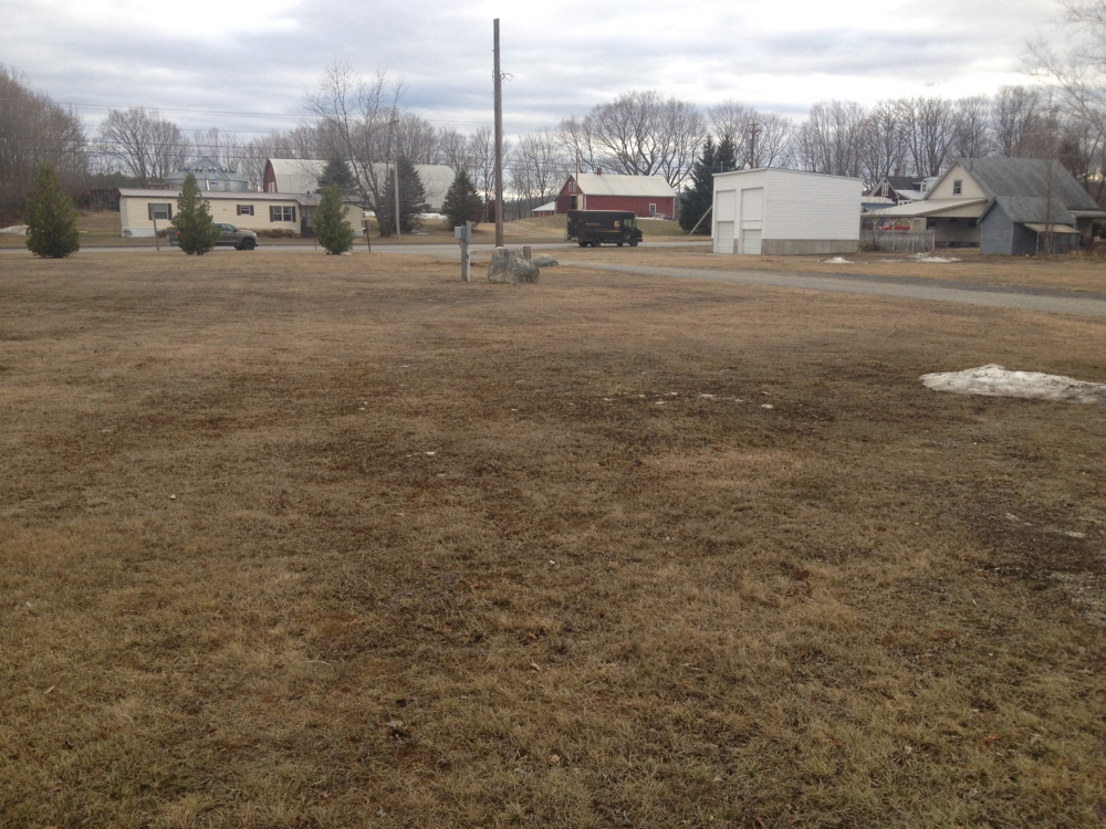 market plan: A town-owned lot on High Street near the intersection with Route 2 — once the site of the town garage — is now being proposed for use as a flea market by a Farmington woman.