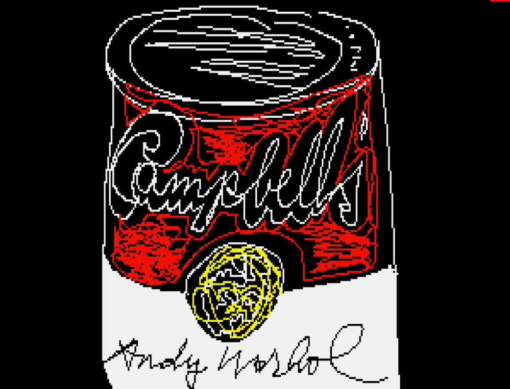 “Andy2,” 1985. Copyright, The Andy Warhol Foundation for the Visuals Arts Inc.
