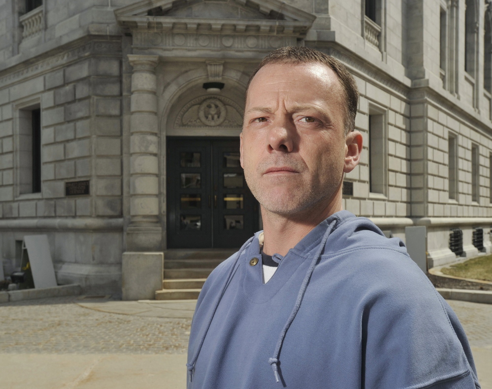 In a trial beginning this week, Keith Ayotte, a former Maine State Prison inmate, is claiming that guards retaliated against him for reporting an inmate’s attack using a padlock.