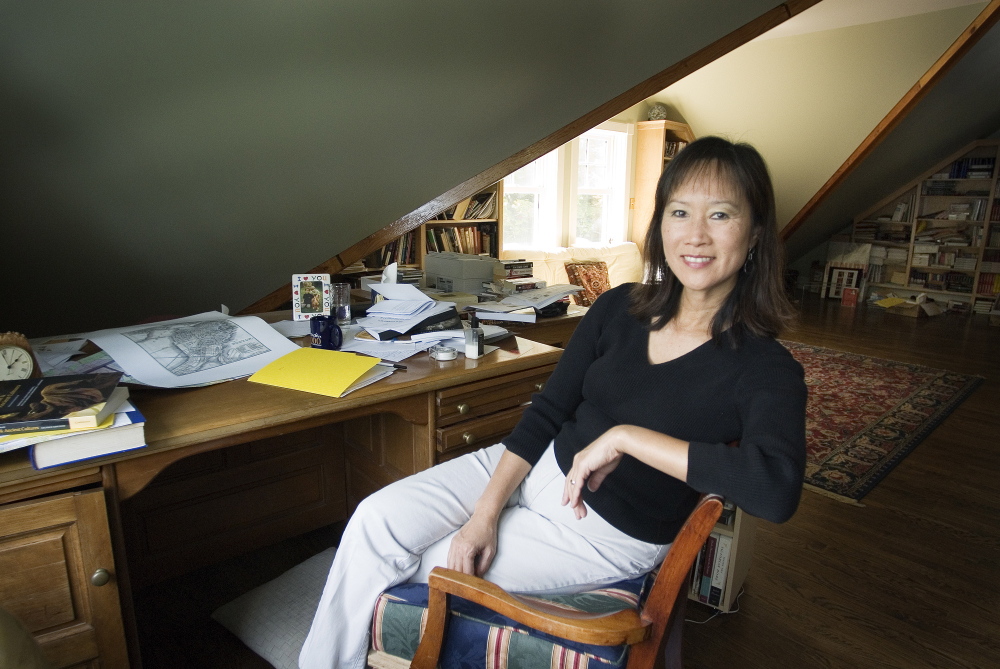 Tess Gerritsen’s book “Gravity,” published in 1999, features a research physician on her first mission to the International Space Station. She says she can’t talk about her lawsuit, even though she’s “dying” to do so.