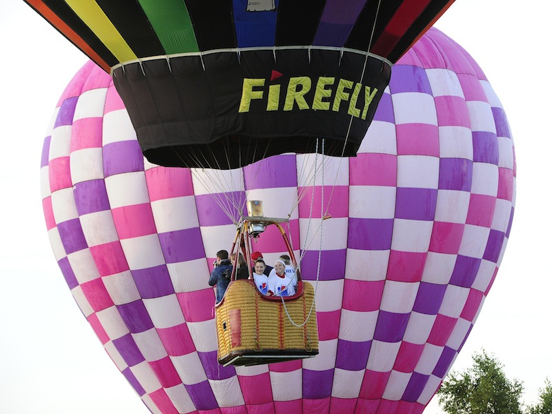 Photos Maine balloon festival colors the sky