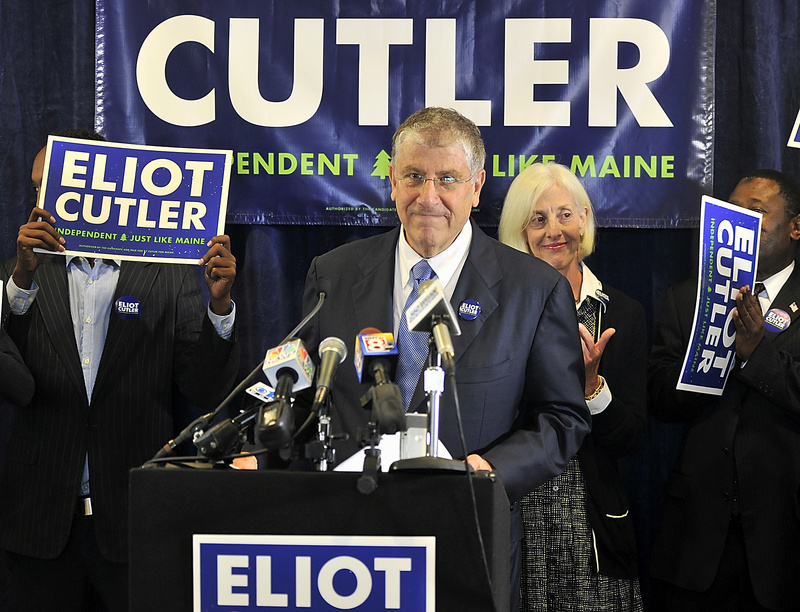 Independent candidate for governor Eliot Cutler on Tuesday outlined his vision for Maine’s environment.
