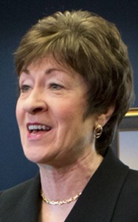 Republican Sen. Susan Collins is seeking a fourth term in the U.S. Senate.