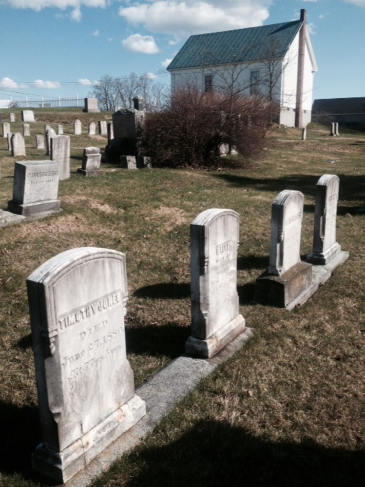 FRIENDS CEMETERY: The cemetery in North Fairfield where the grave site of Avery Lane has been vandalized three times in the last 18 months, according to her family. Avery’s grave is to the right of those shown in this picture.