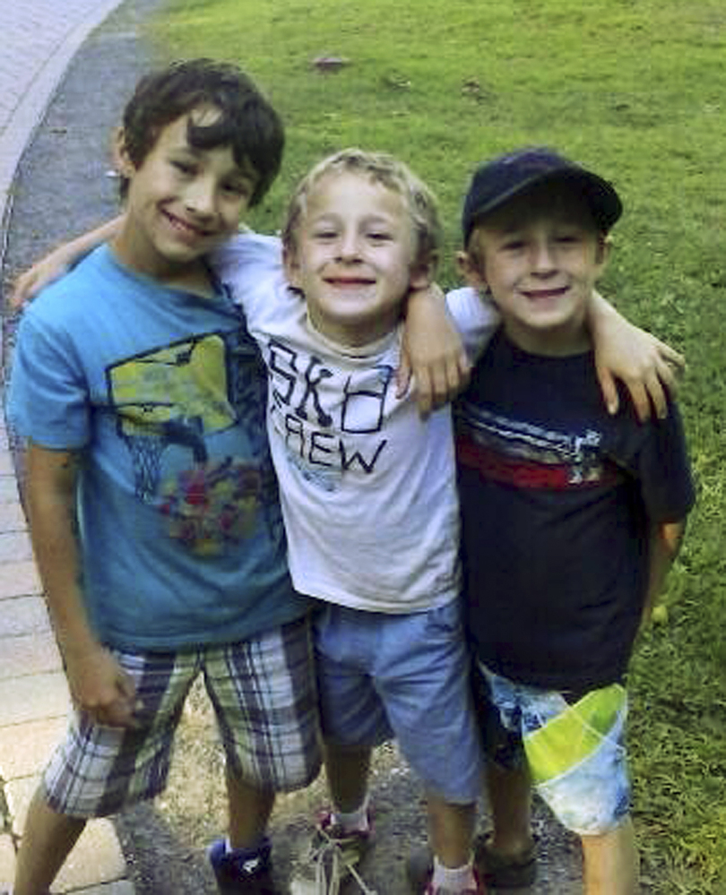 Ryan, Dylan and Brandan Lewis were subjects of a multistate Amber Alert search on Tuesday, but were found safe with their mother at a Bangor motel.