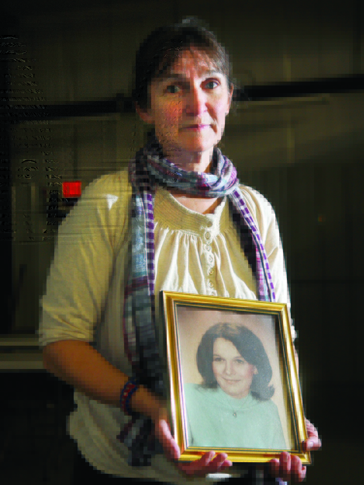 LIFE SENTENCE: West Gardiner resident Vicki Dill was one of several family members to testify Thursday at a parole board hearing for Michael Boucher, who killed her sister in 1973. The board denied Boucher’s request to be released from prison.