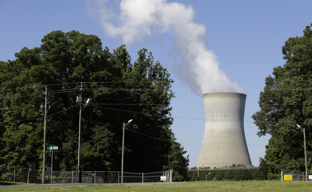 The Shearon Harris nuclear plant in Holly Springs, N.C., is among the plants nationwide that produce nuclear waste.