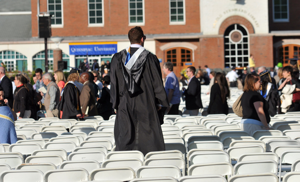 Quinnipiac commencement bomb threats aimed to mask dropout, police say