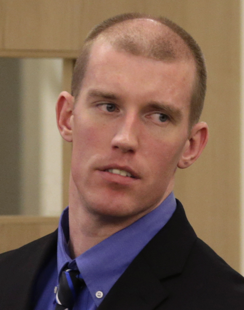 Nicholas Sexton of Warwick, R.I., described Nicolle Lugdon of Eddington, one of the people he is accused of killing, as a friend while testifying Monday in Bangor.