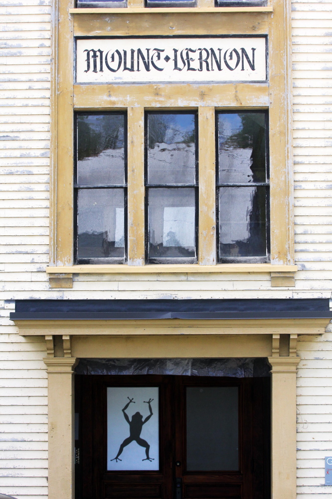 IN RESTORE MODE: Dutch woodworker Erik Groenhout has slowly been restoring the old Oddfellows Hall for use as a workshop, residence and gallery since acquiring the building in 2011.