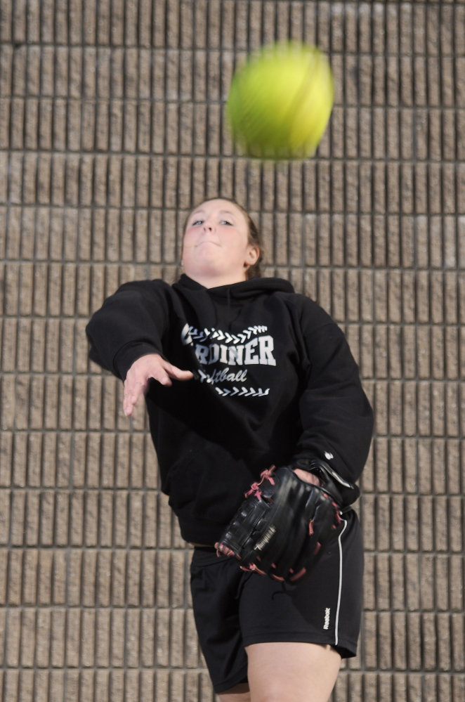 FIREBALLER: Gardiner Area High School softball pitcher Brittany Rollins has 50 strikeouts in 34 innings. Thanks to her work in the circle, and Kristal Smith’s hitting (.610 average, 16 RBIs), the Tigers have outscored opponents 156-11.