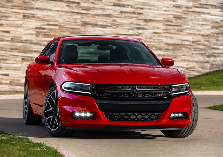 This is the 2015 Dodge Charger. “Dodge is the American performance brand,” Dodge chief Tim Kuniskis said. “This is not a new strategy. This is a purification of the brand.”