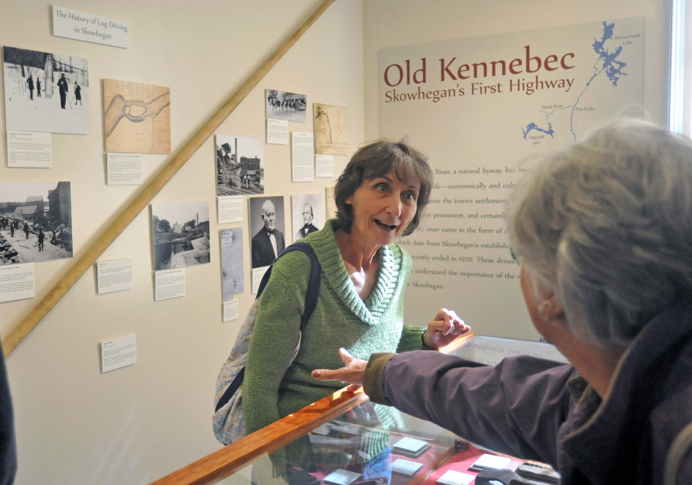 Skowhegan log drive exhibit opens at History House