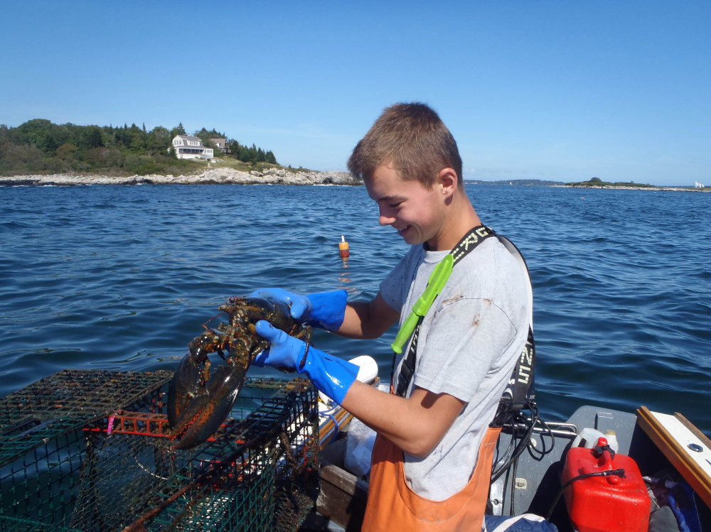 Benjamin LaMontagne, 18, died Feb. 22 after complications from oral surgery. Among his diverse interests were lobstering, which he did as a sternman, and hauling traps by hand in his skiff that he named the “Hurdy Gurdy.”